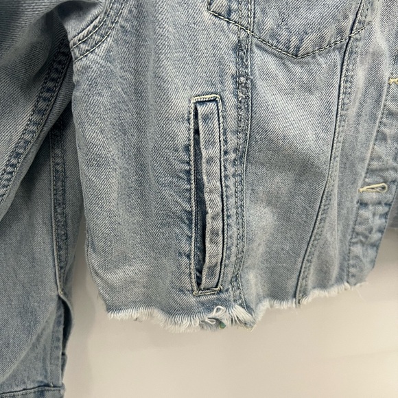 Free People Baja denim hooded jacket - Picture 9 of 14